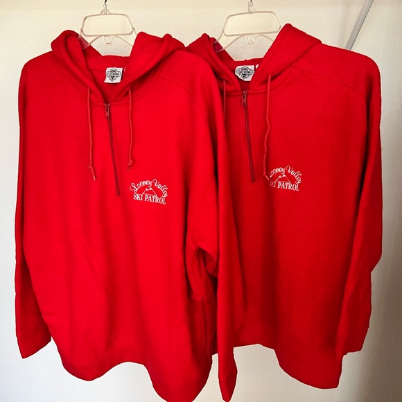 ACME Looney Tunes Quarter-zip Fleece Ski Hoodie, Unisex L, Red - Picture 12 of 12